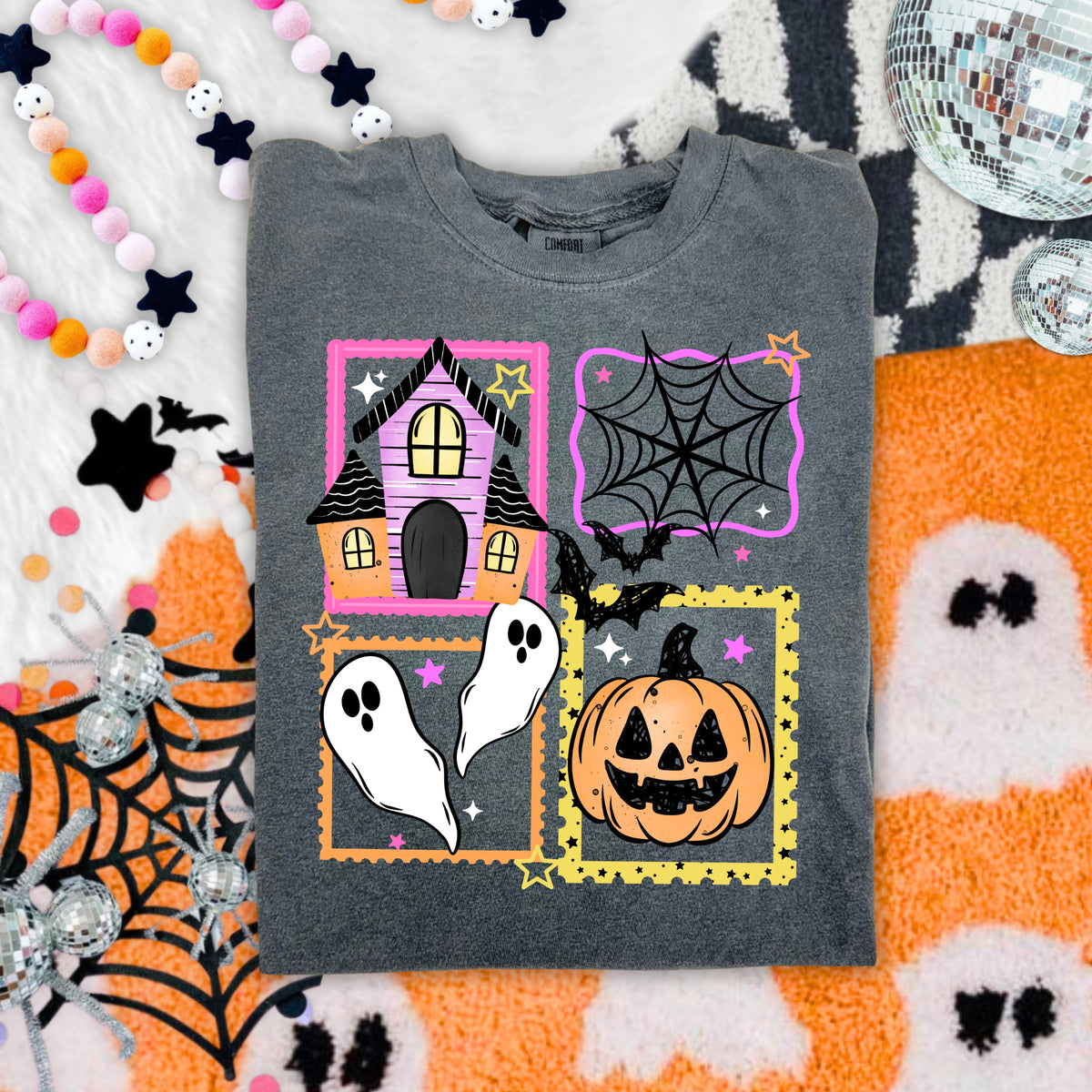 Halloween Stamp Collage | Halloween | Printed