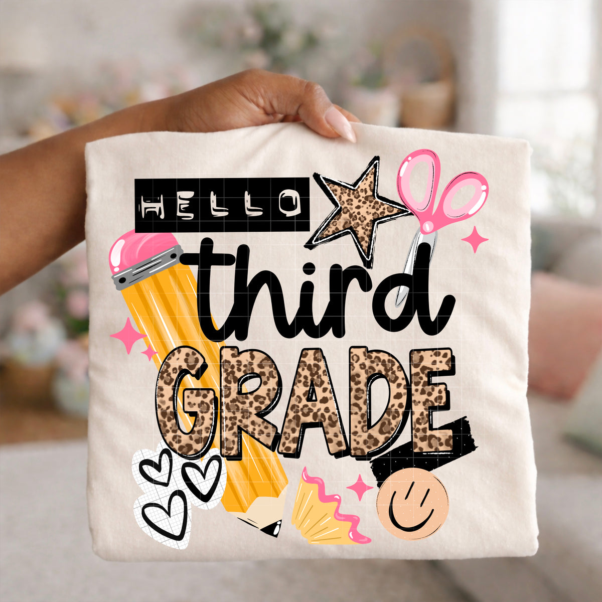 Hello Third Grade | Printed