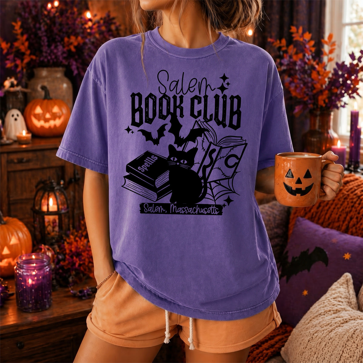 Salem Book Club | Halloween | Printed
