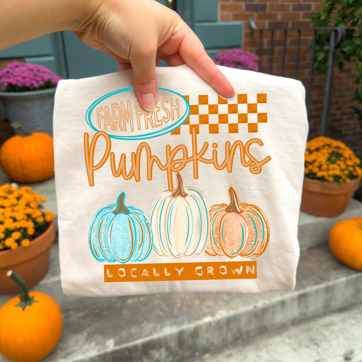 Farm Fresh Pumpkins | Printed