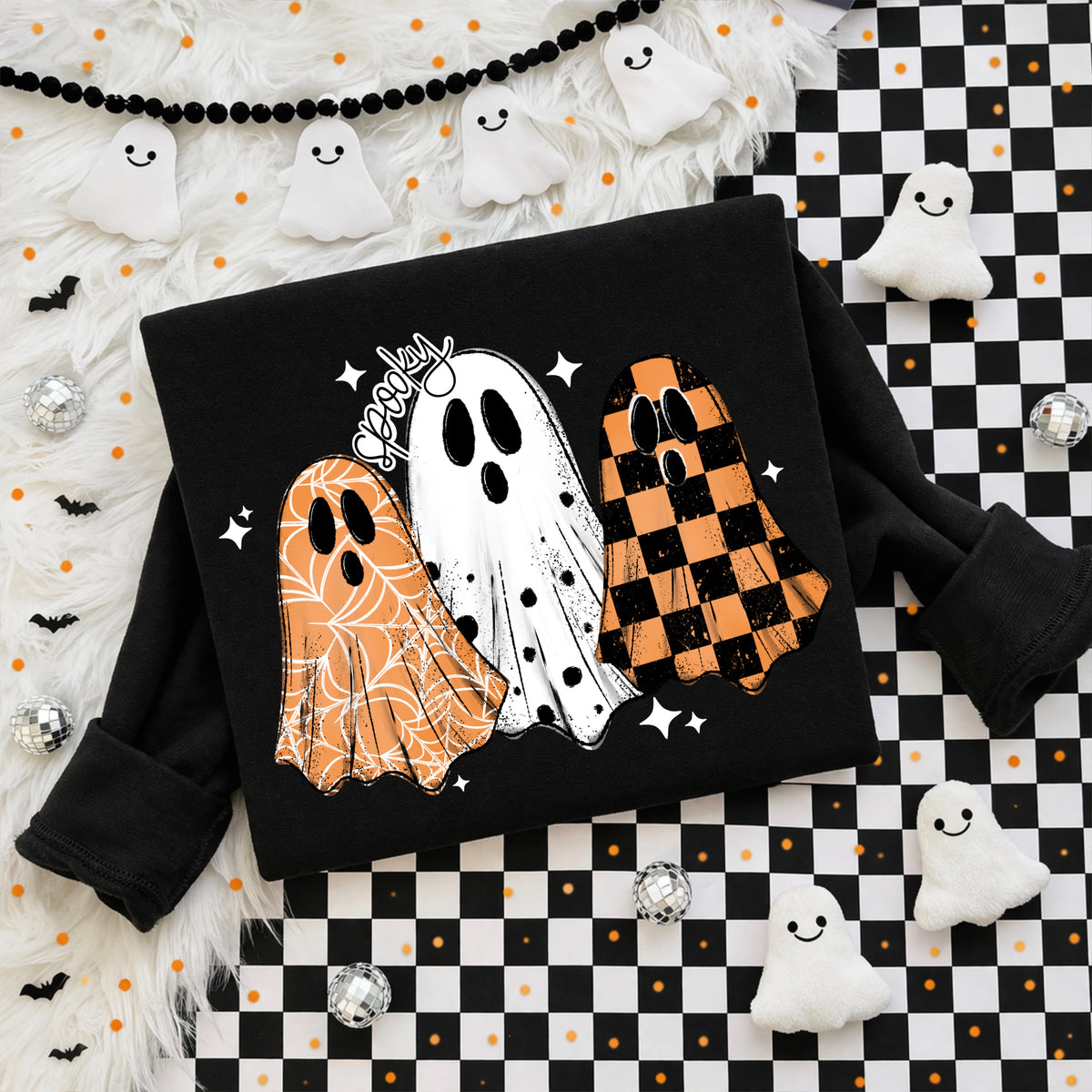 Spooky Ghost Trio | Halloween | Printed