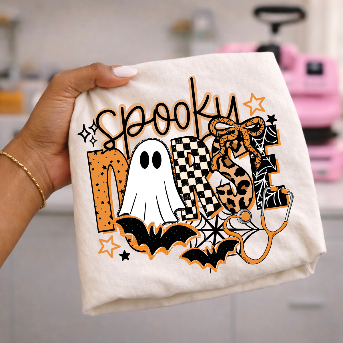 Spooky nurse | Halloween | Printed