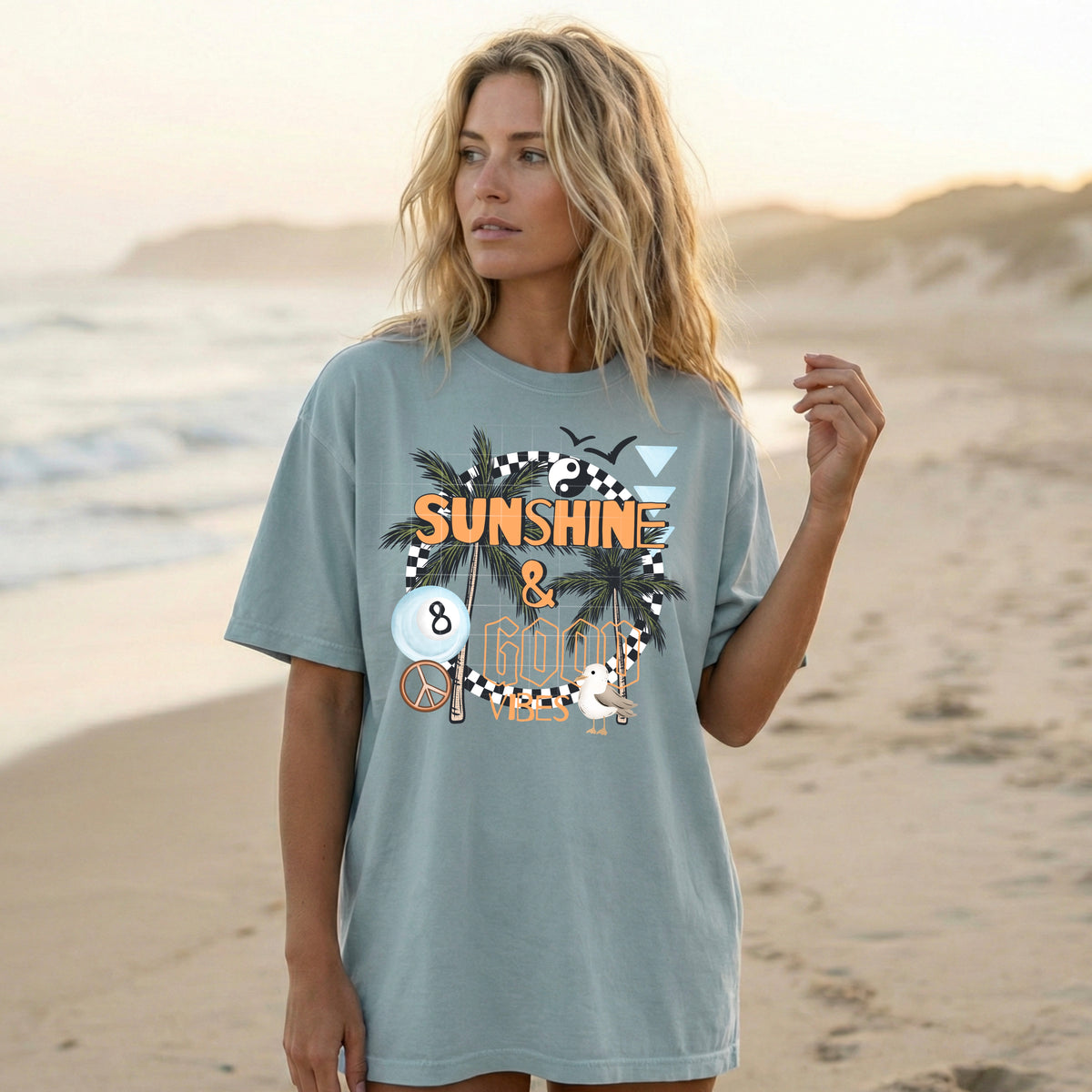 Sunshine & Good Vibes | Printed