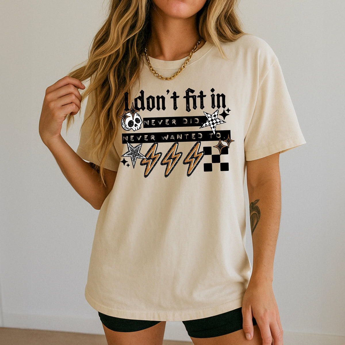 I Don't Fit In | Printed