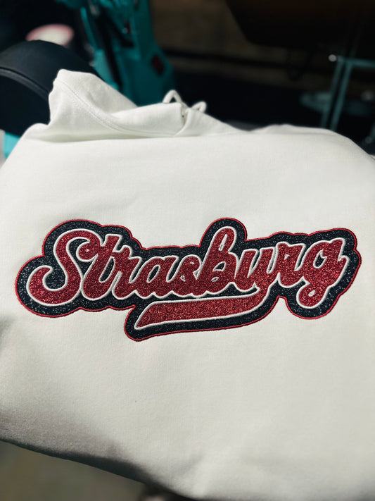 Strasburg Indians | Embroidery | Glitter Applique