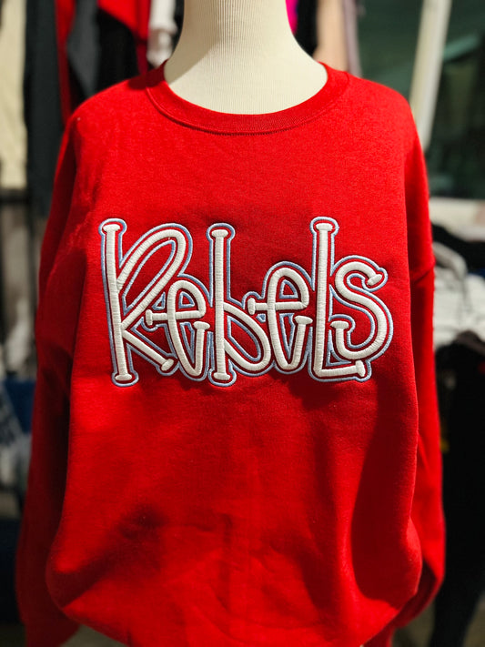Rebels | Embroidery | Puff Embroidery
