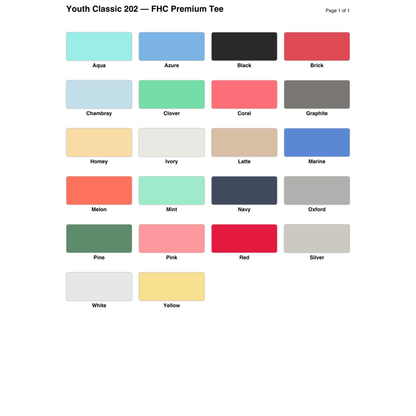202 Classic Youth: FHC Premium Tee