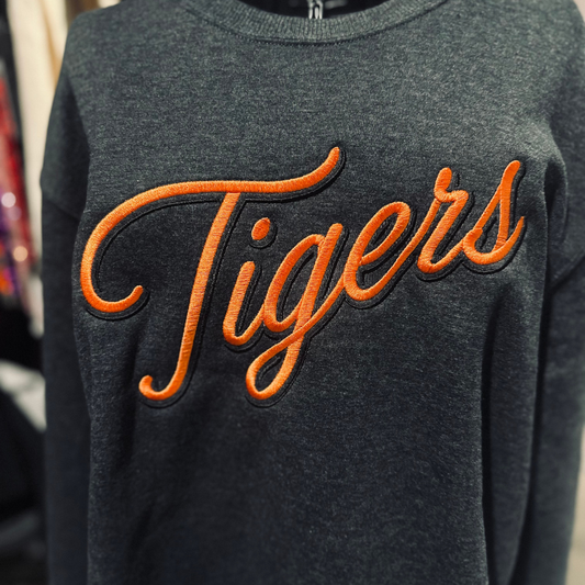 Tigers Script | Embroidery