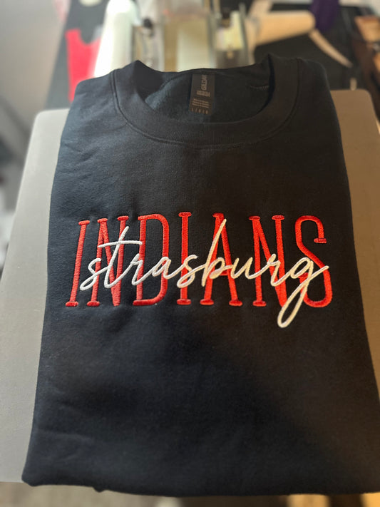 Strasburg Indians | Embroidery