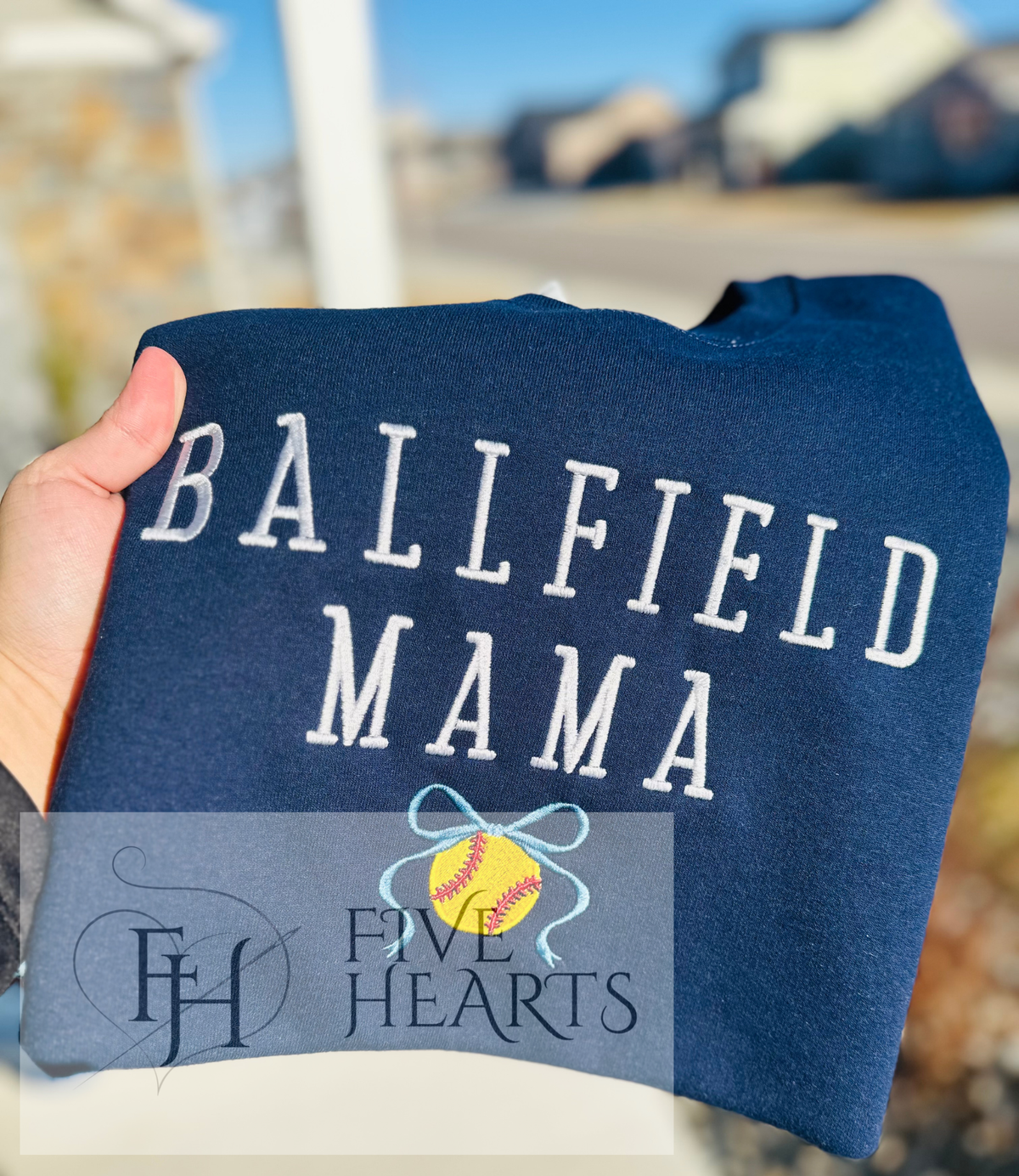Ballfield Mama| Embroidery