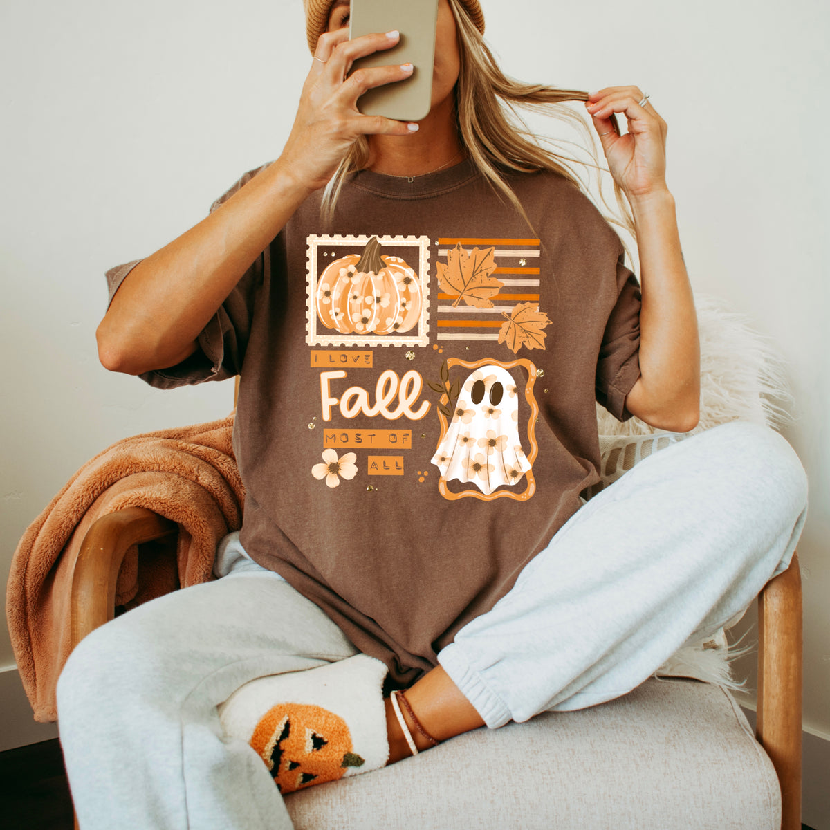 I Love Fall Most Of All | Halloween | Printed