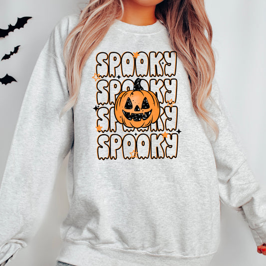 Spooky Repeat Pumpkin | Halloween | Printed