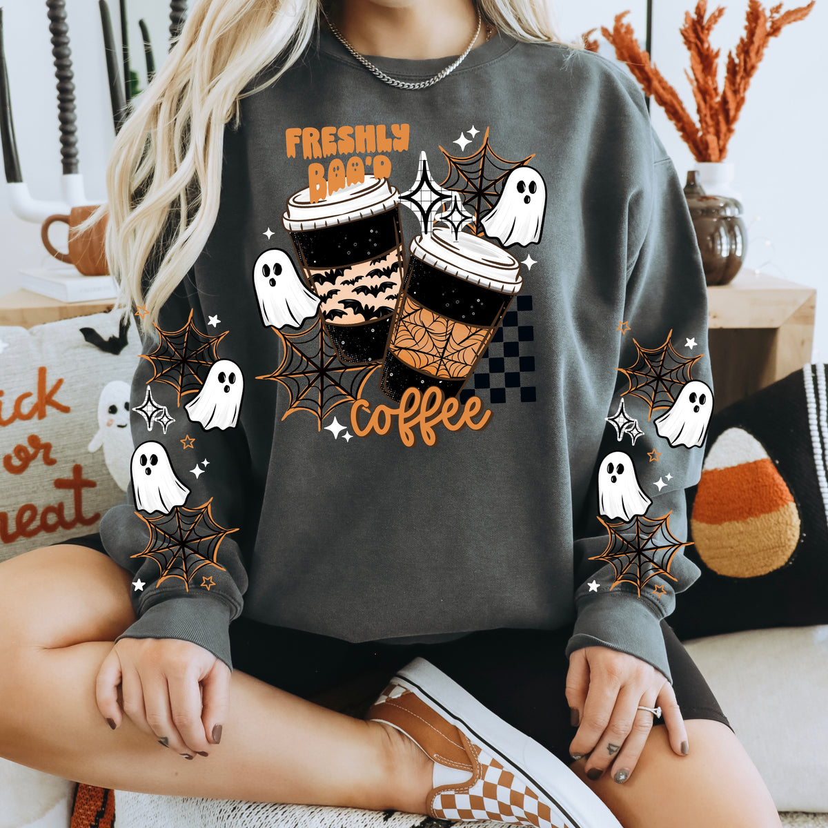 Freshly Boo'd Coffee | Halloween | Printed