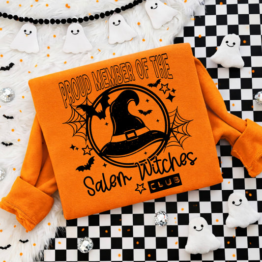 Salem Witches Club | Halloween | Printed