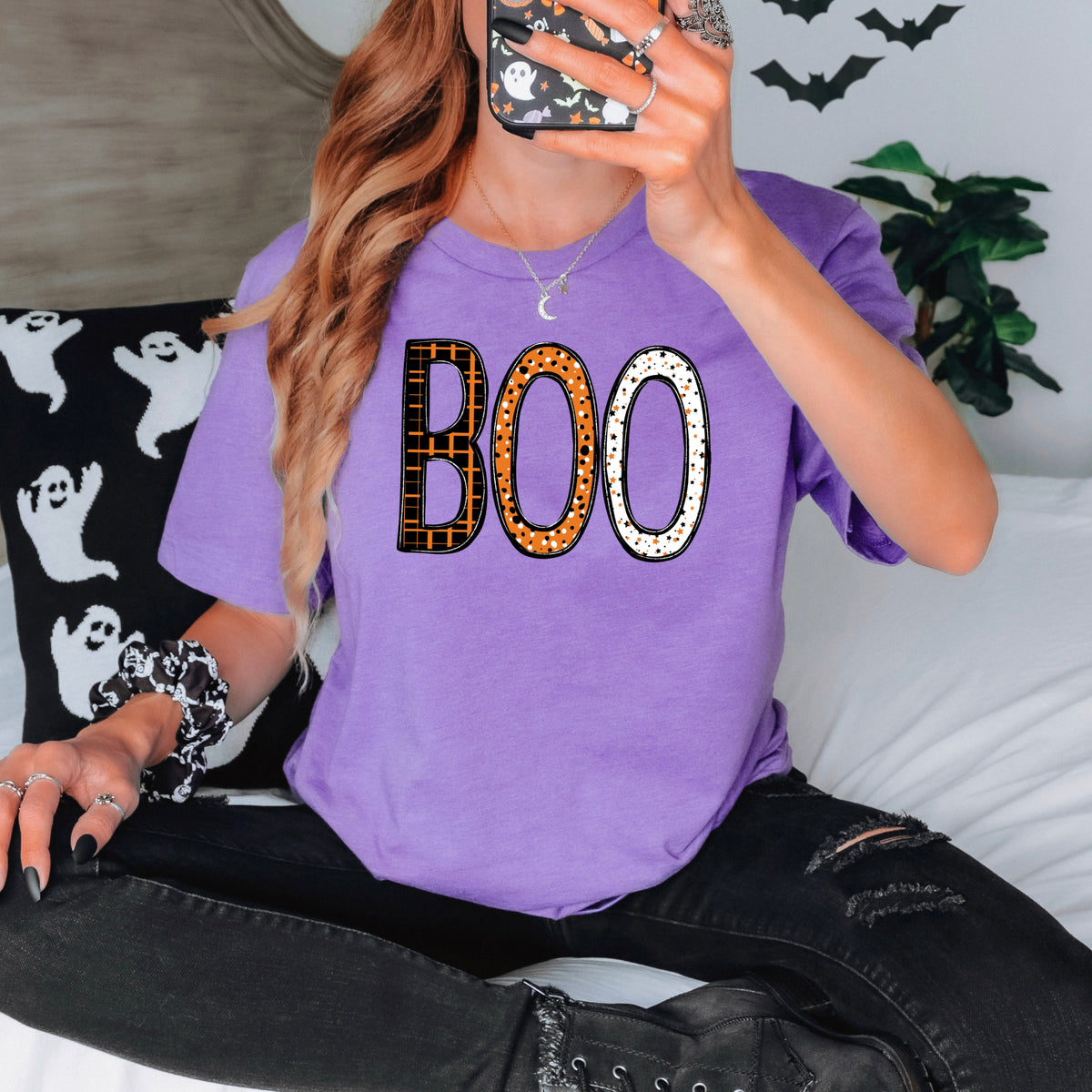 Boo | Halloween | Printed