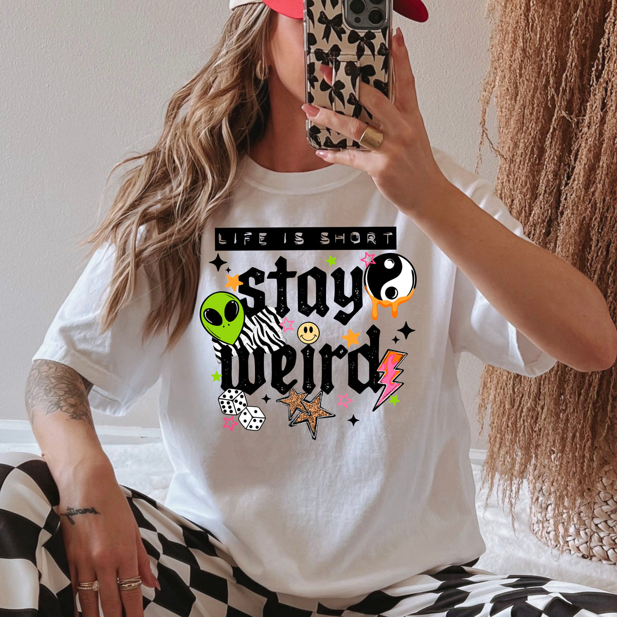Life Is Short Stay Weird | Printed