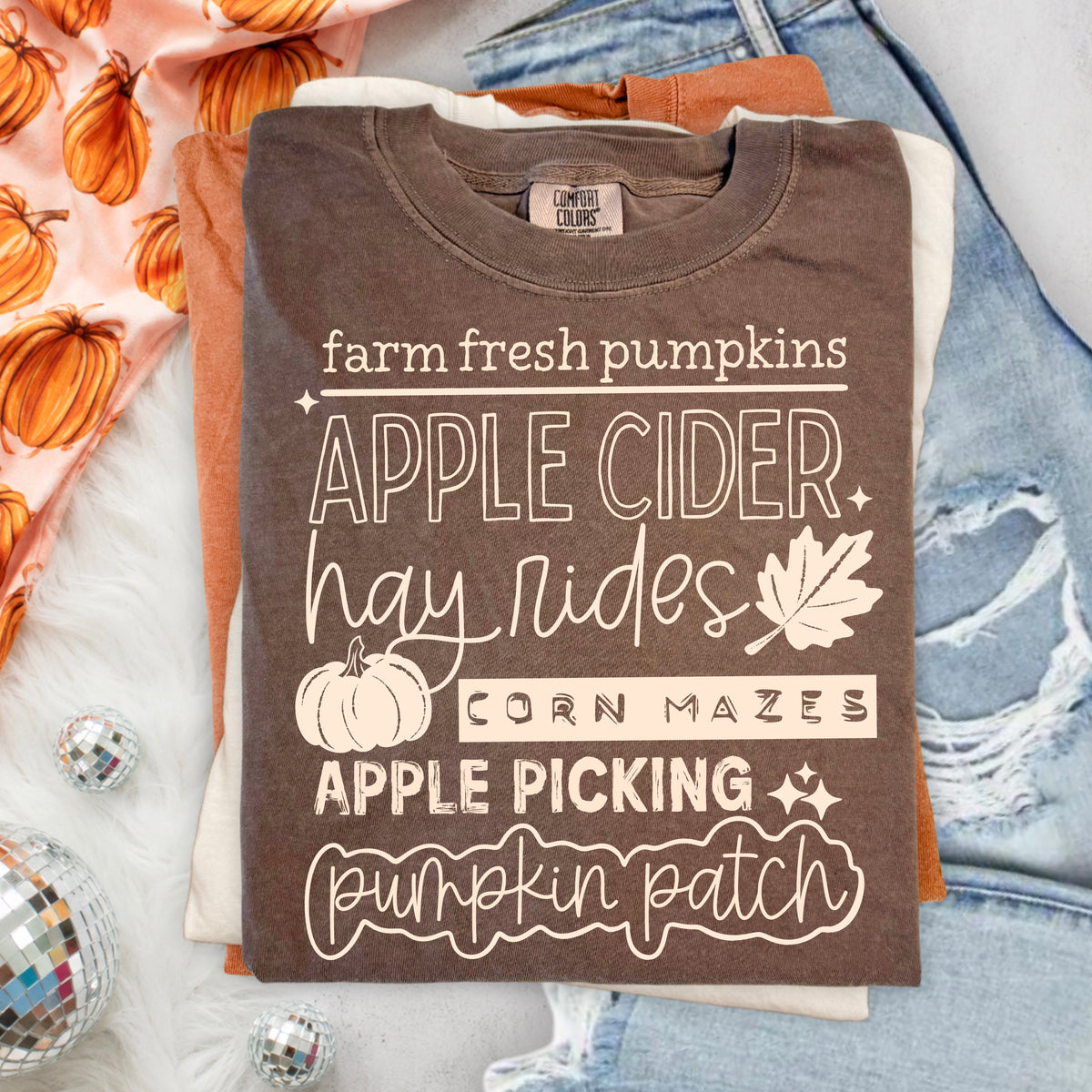 Farm Fresh Pumpkins Apple Cider Hay Rides | Printed