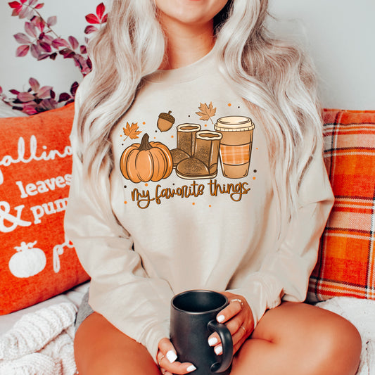 My Favorite Things | Printed