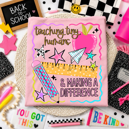 Teaching Tiny Humans & Making a Difference | Printed