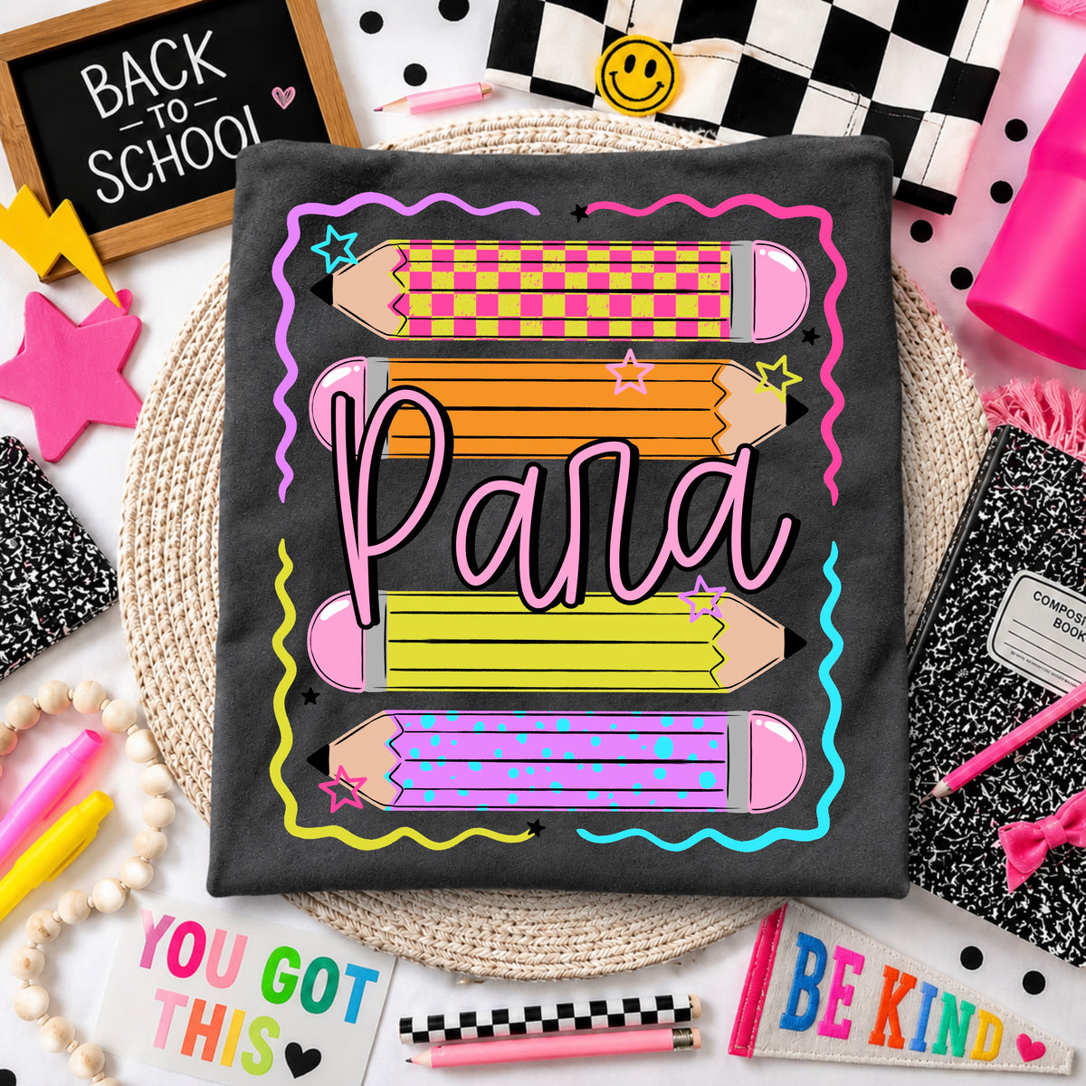 Para Colorful Pencils | Printed