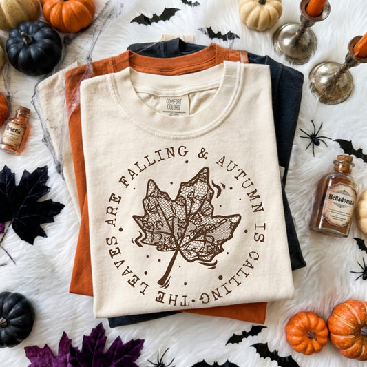 The Leaves Are Falling & Autumn Is Calling | Printed