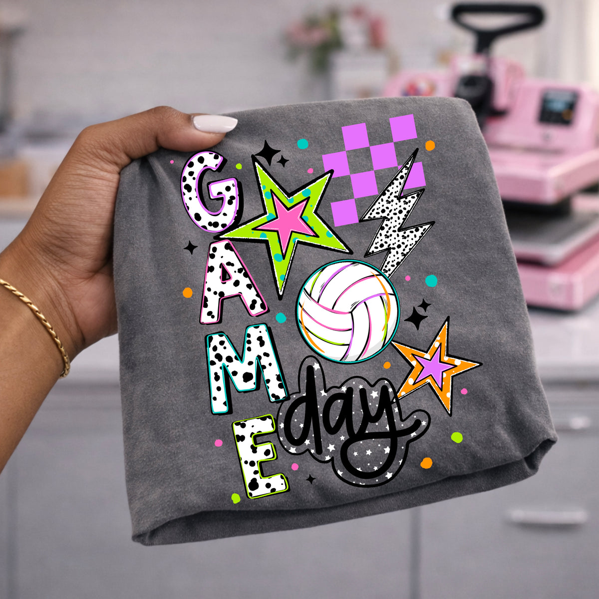 Game Day Volleyball | Printed