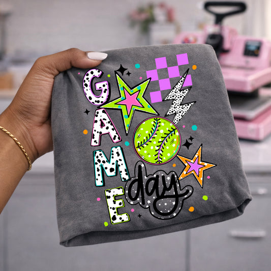 Game Day Softball | Printed