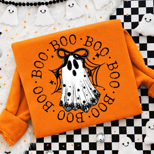 Boo Bow Ghost | Halloween | Printed