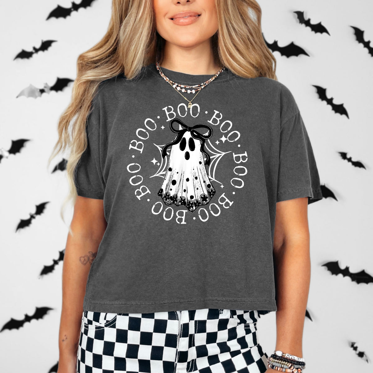 Boo Bow Ghost | Halloween | Printed