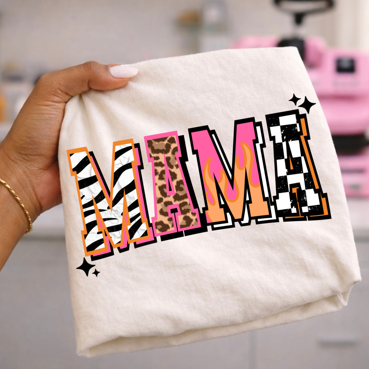 Mixed Pattern Mama | Printed