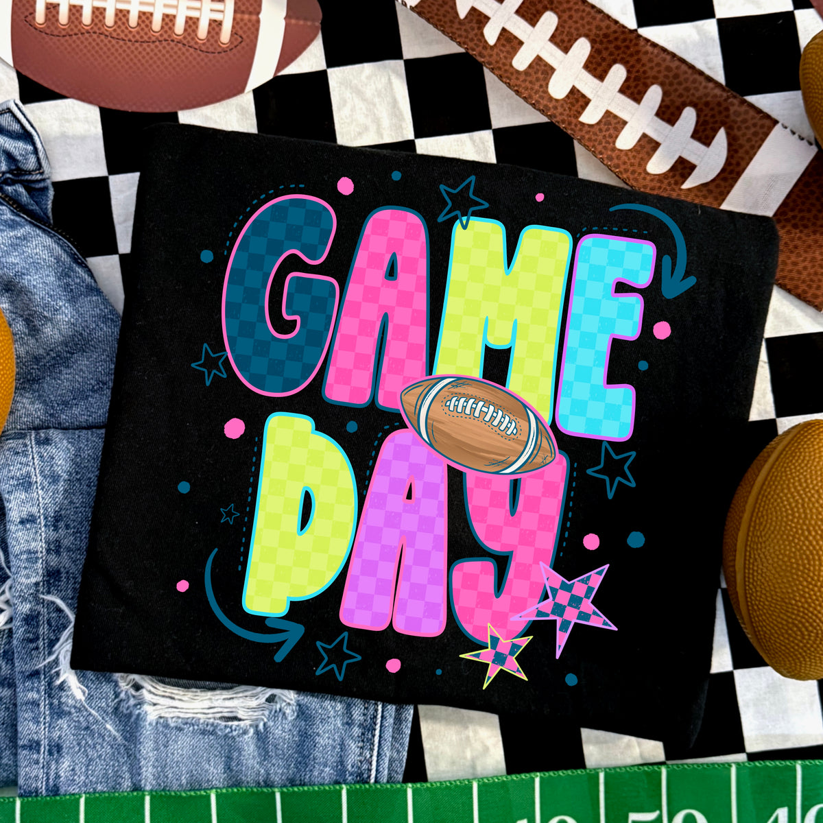 Game Day Checkered | Printed
