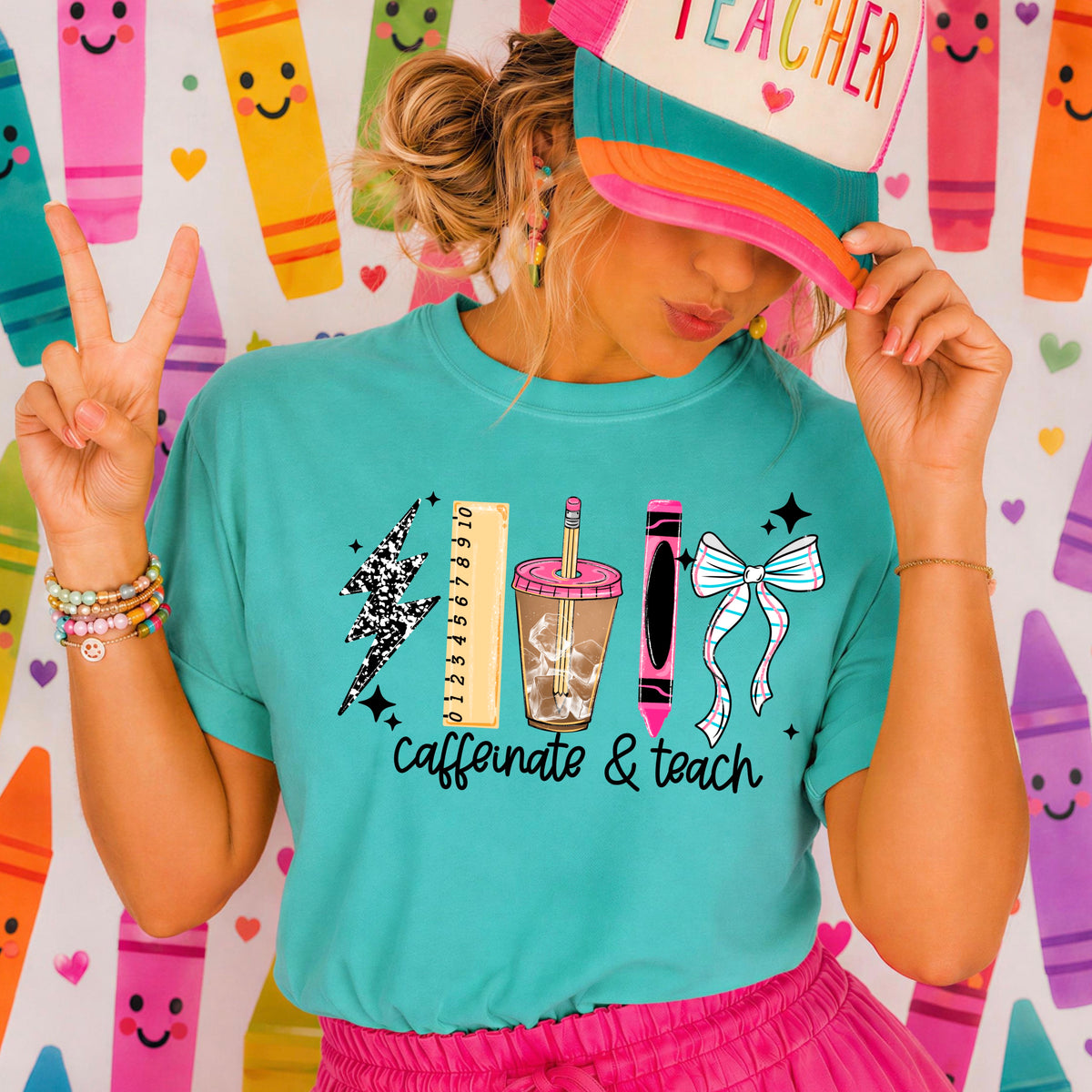 Caffeinate & Teach | Printed
