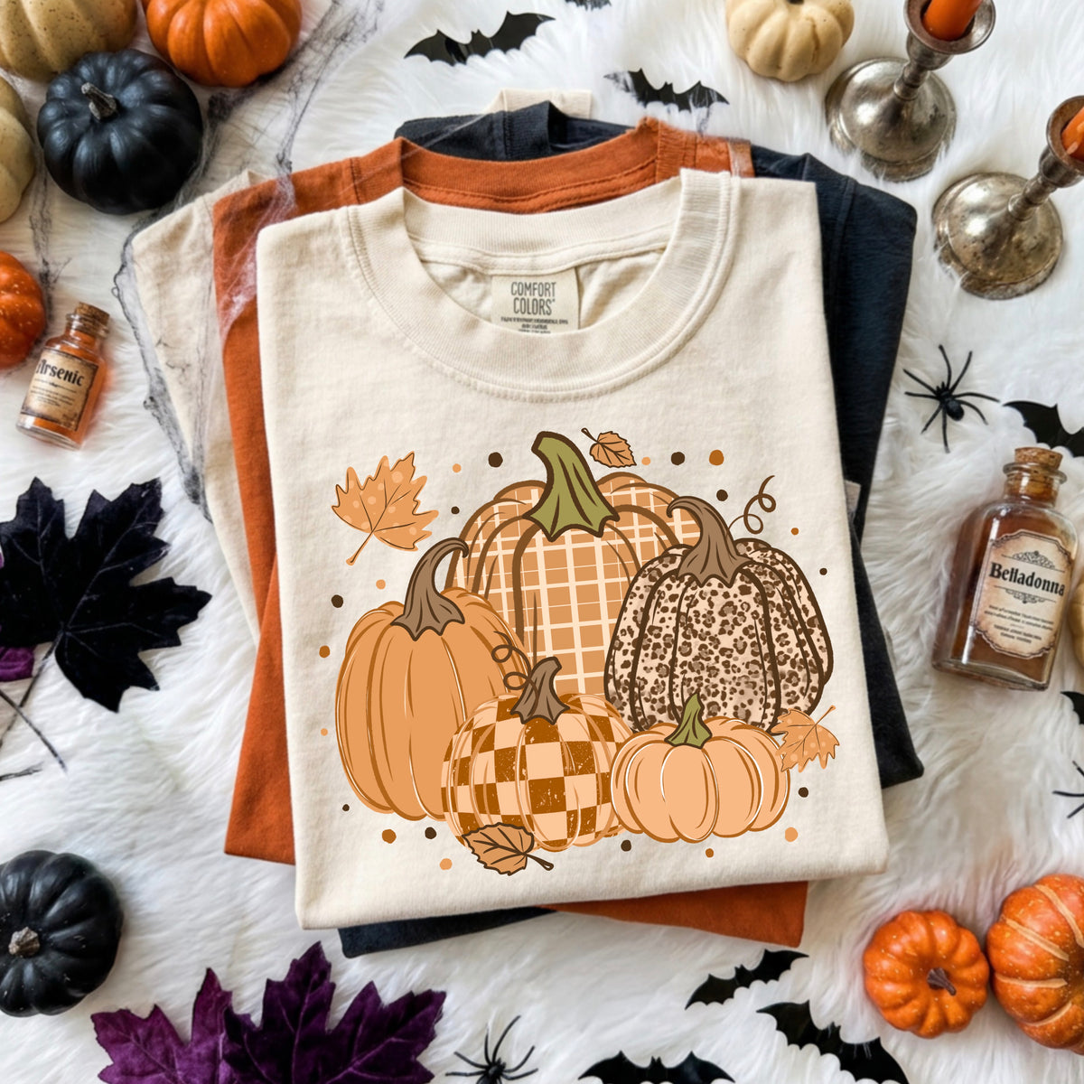 Patterned Pumpkins | Halloween | Printed