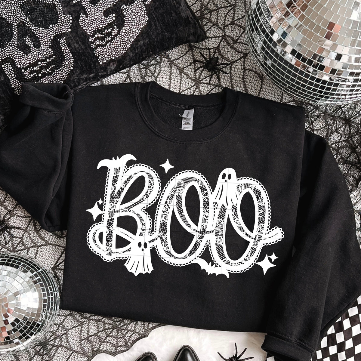 Boo Lace | Halloween | Printed