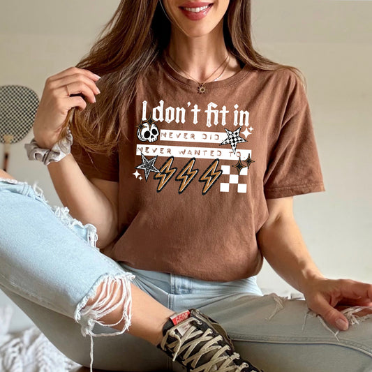 I Don't Fit In | Printed