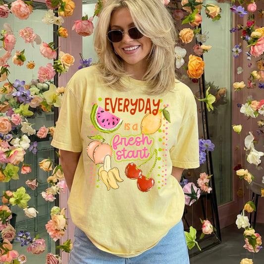 Every Day Is A Fresh Start | Printed