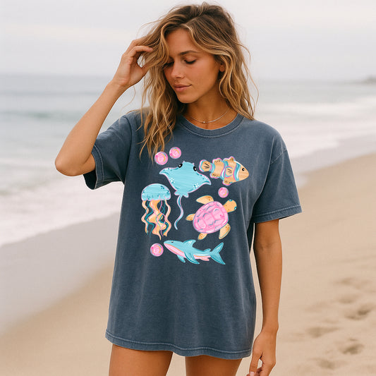 Sea Creatures | Printed