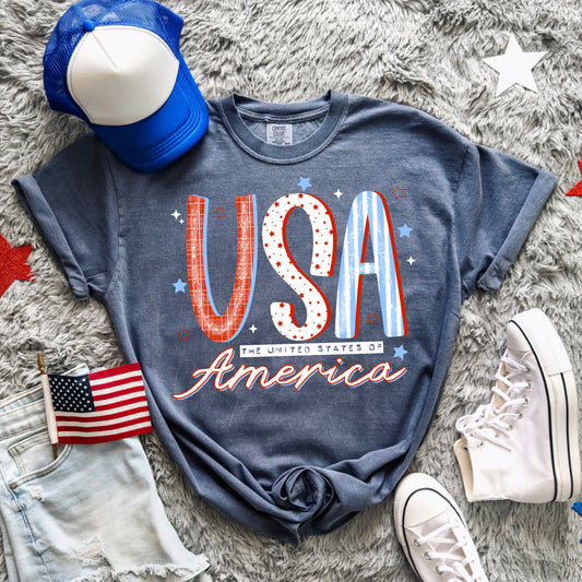 USA United States of America | Printed
