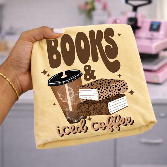 Books & Iced Coffee | Printed