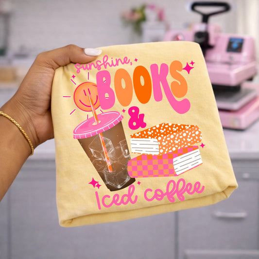 Books & Iced Coffee | Printed