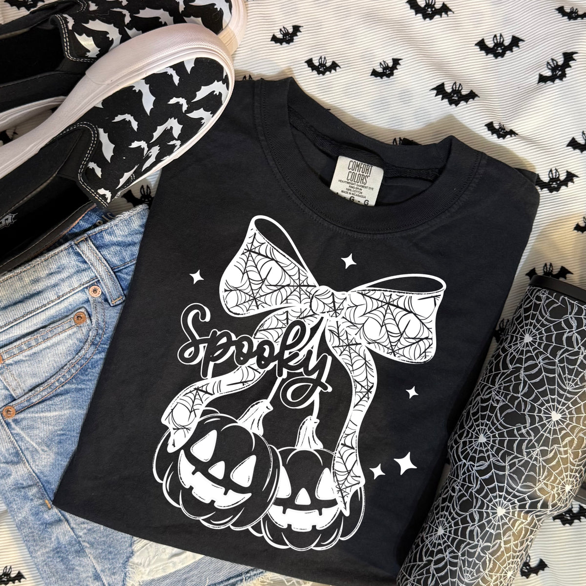 Spooky Bow Pumpkins | Halloween | Printed