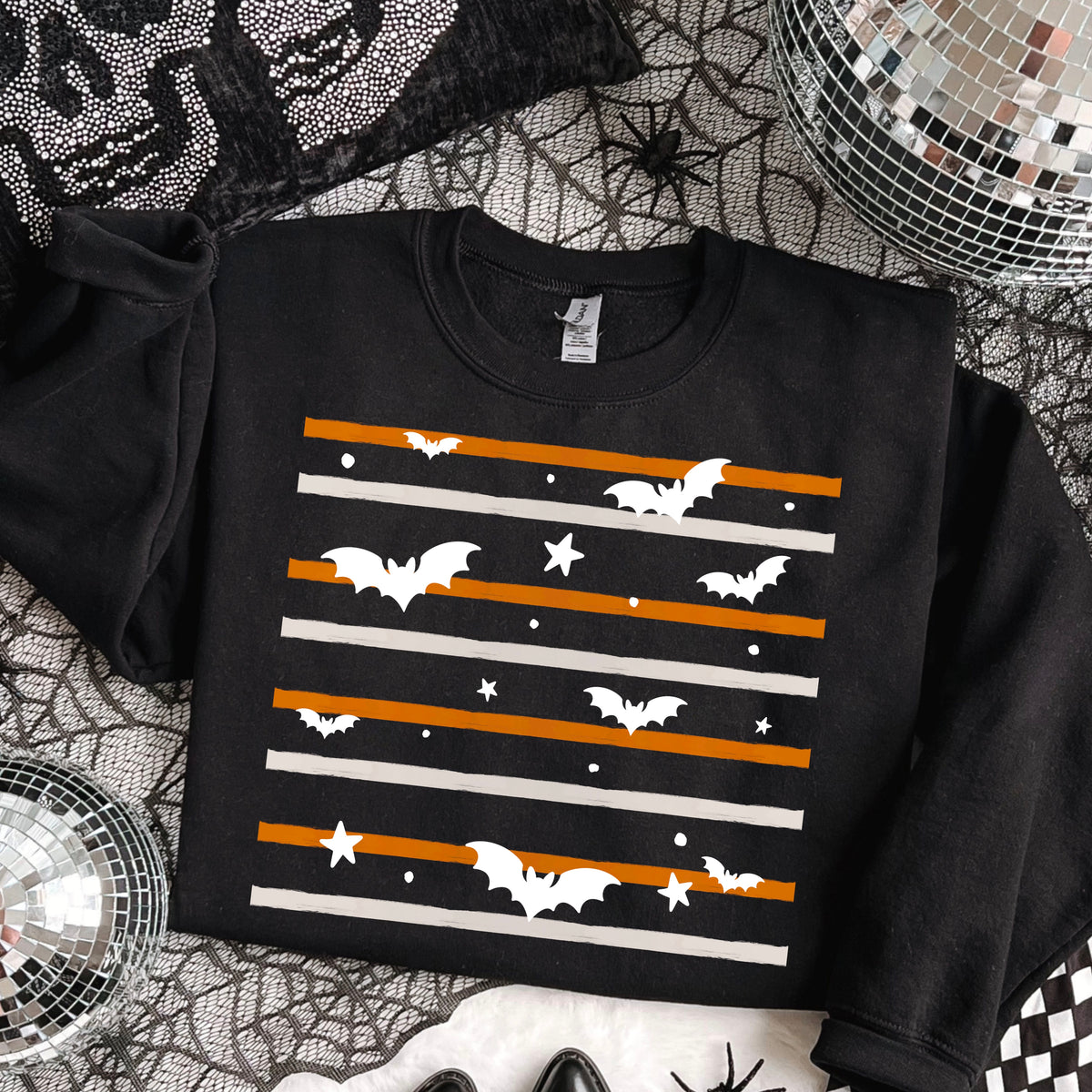 Striped Bats | Halloween | Printed
