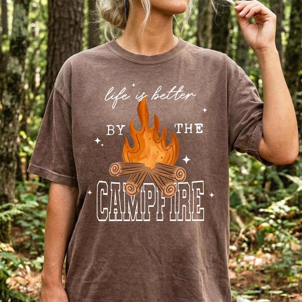 Life Is Better By The Campfire | Printed