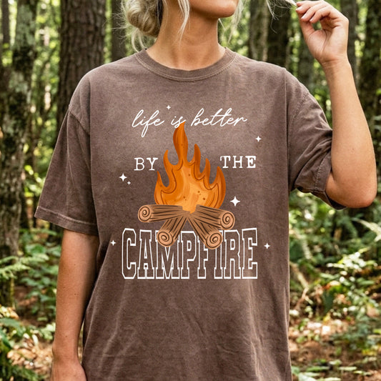 Life Is Better By The Campfire | Printed