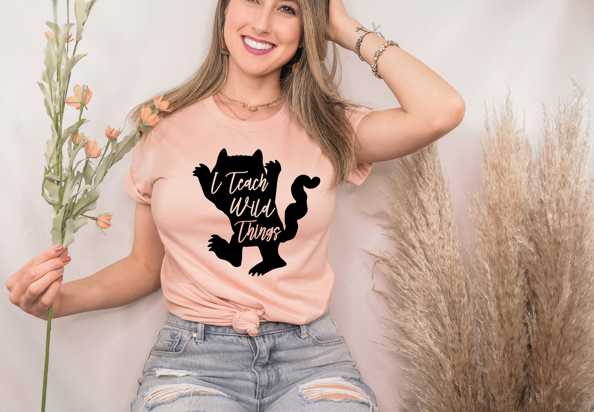 I teach wild things | Printed