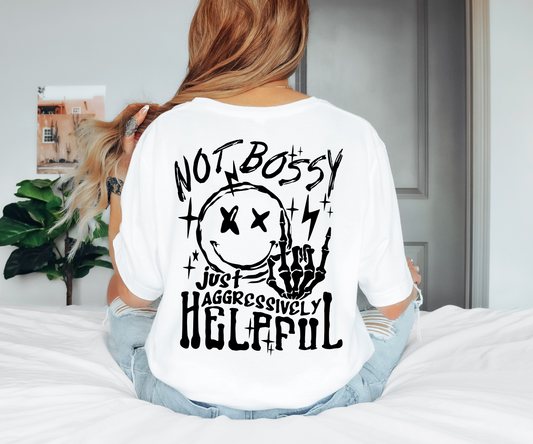 Not bossy | Printed
